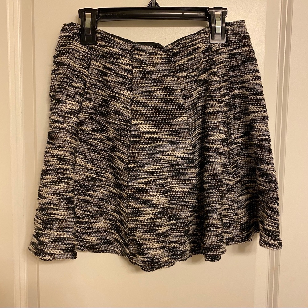 Black and white skirt